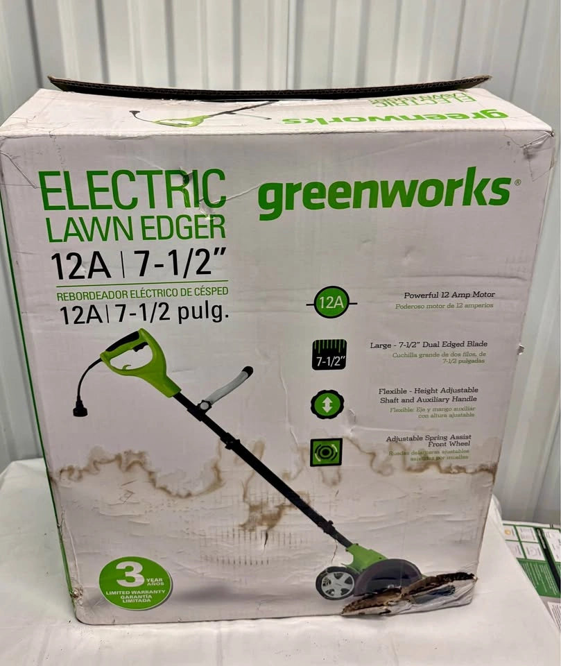 Greenworks 12 Amp Electric Corded Edger