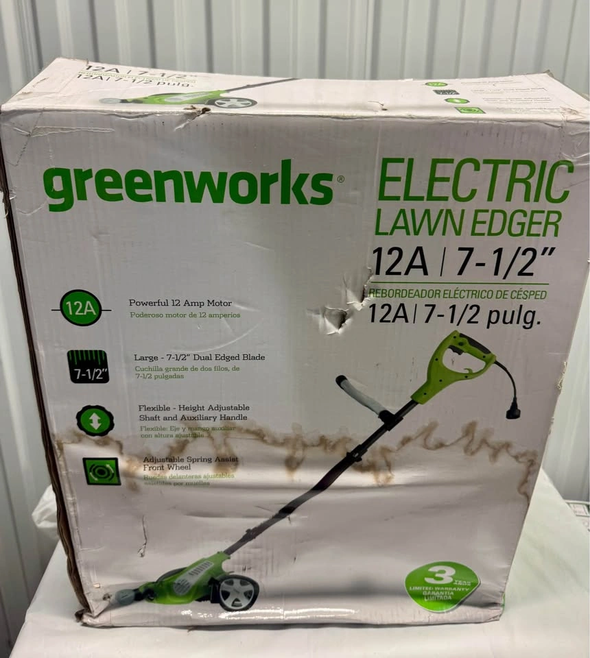 Greenworks 12 Amp Electric Corded Edger - photo 2