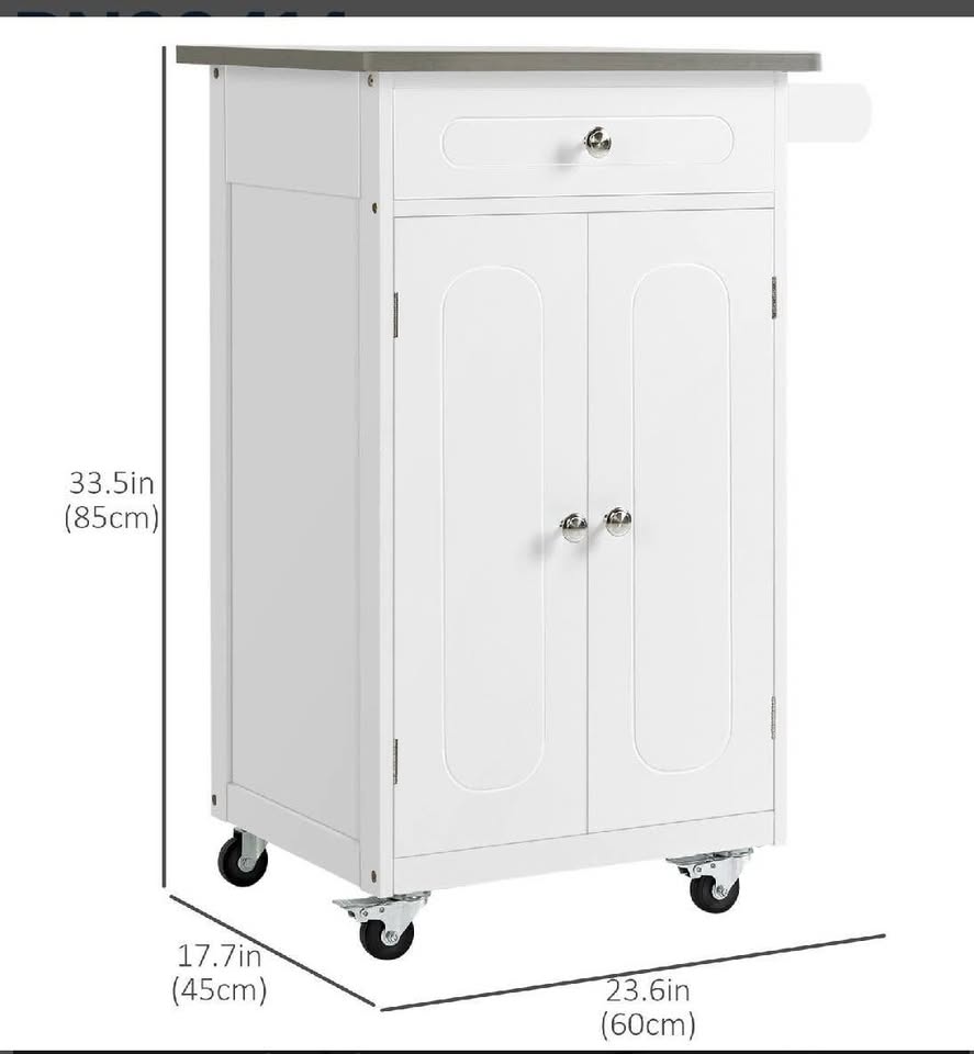 New open box kitchen island cart cabinet - photo 3