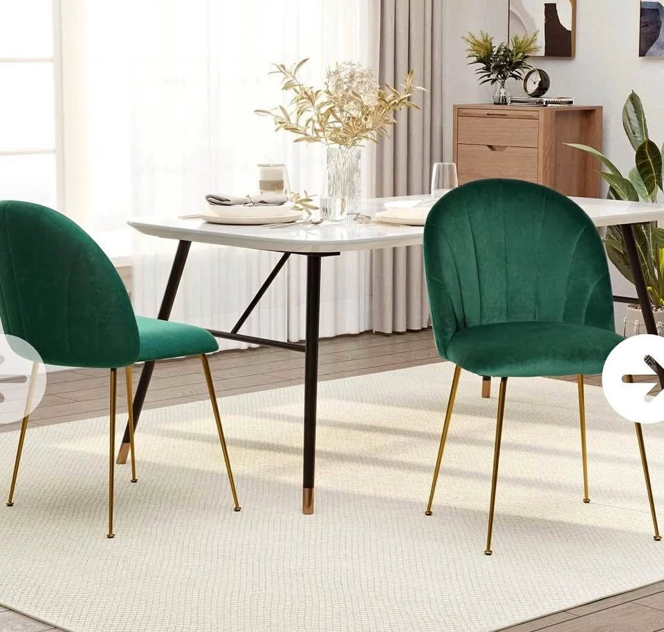 New open box modern cozy dinning chairs