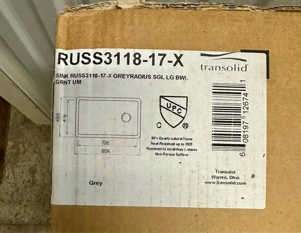 Transolid Radius Series Single Bowl Undermount Kitchen Sink - photo 3