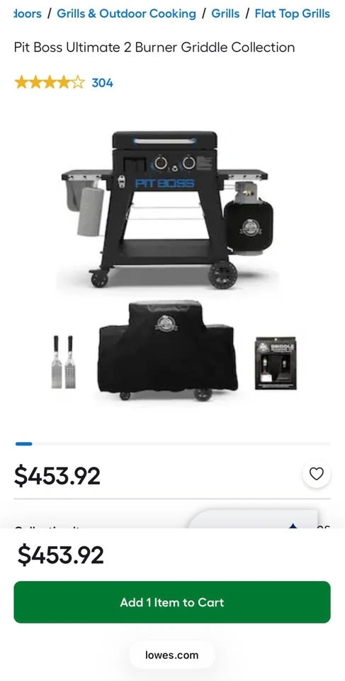 Pit Boss Ultimate Series 2-Burner Griddle - photo 3