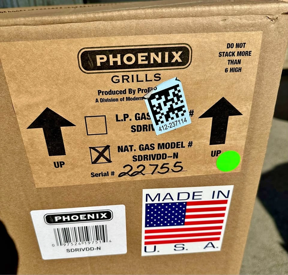 Phoenix Grills Natural Gas Grill