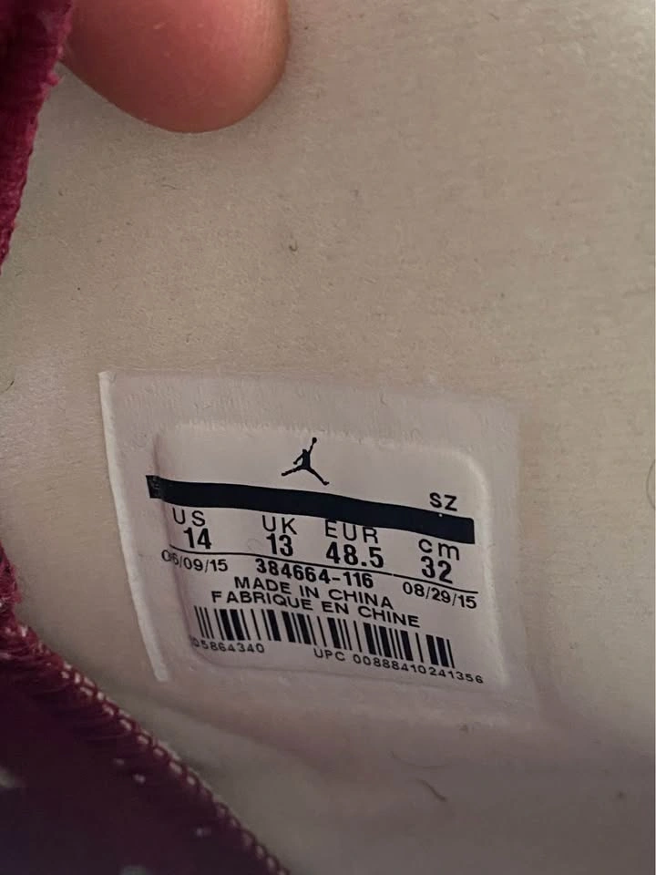 Jordan 6 Retro Maroon - photo 3