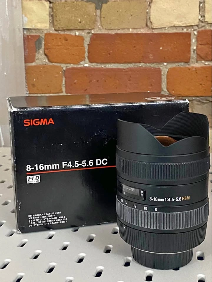 Sigma 8-16mm F4.5-5.6 DC HSM Lens (Nikon F Mount)