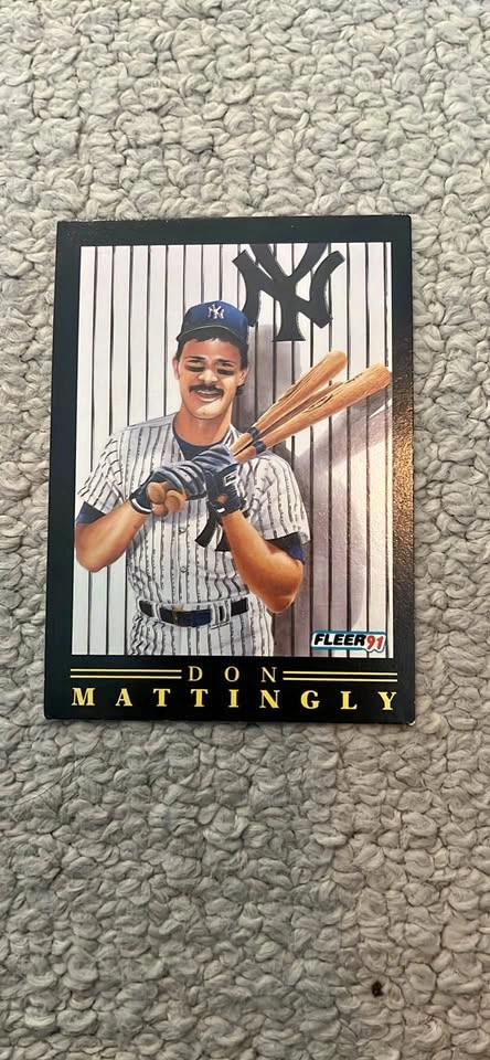 Don Mattingly #11 1991 Fleer Pro Vision Baseball Card