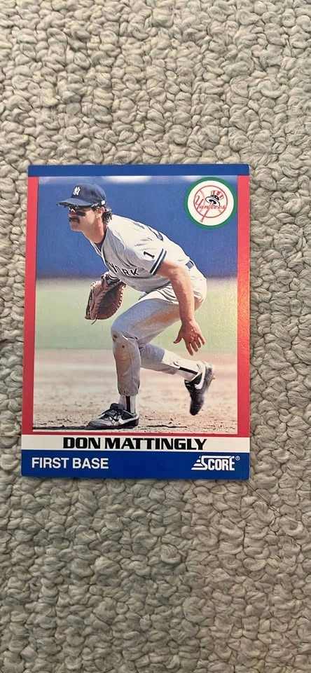 Don Mattingly #23 1991 Score Superstars Baseball Card