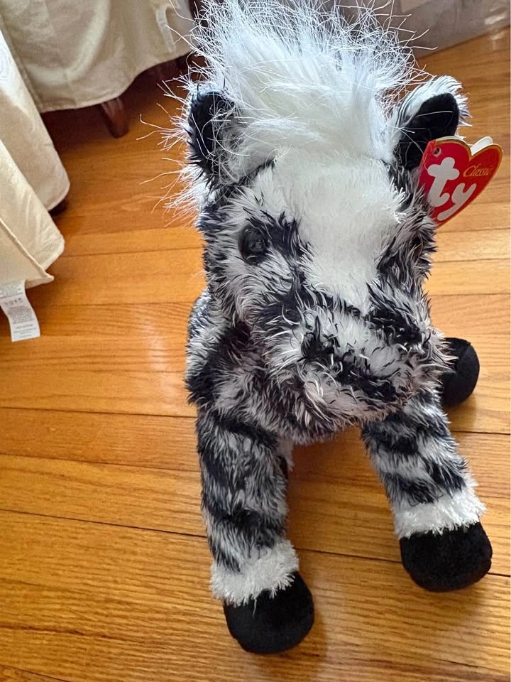 Ty Classic Zebra Plush