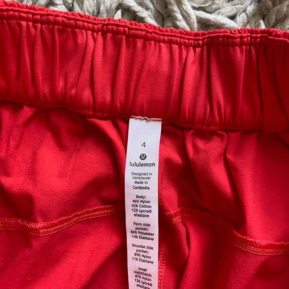 Lululemon Your True Trouser High-Rise - Carnation Red - photo 5
