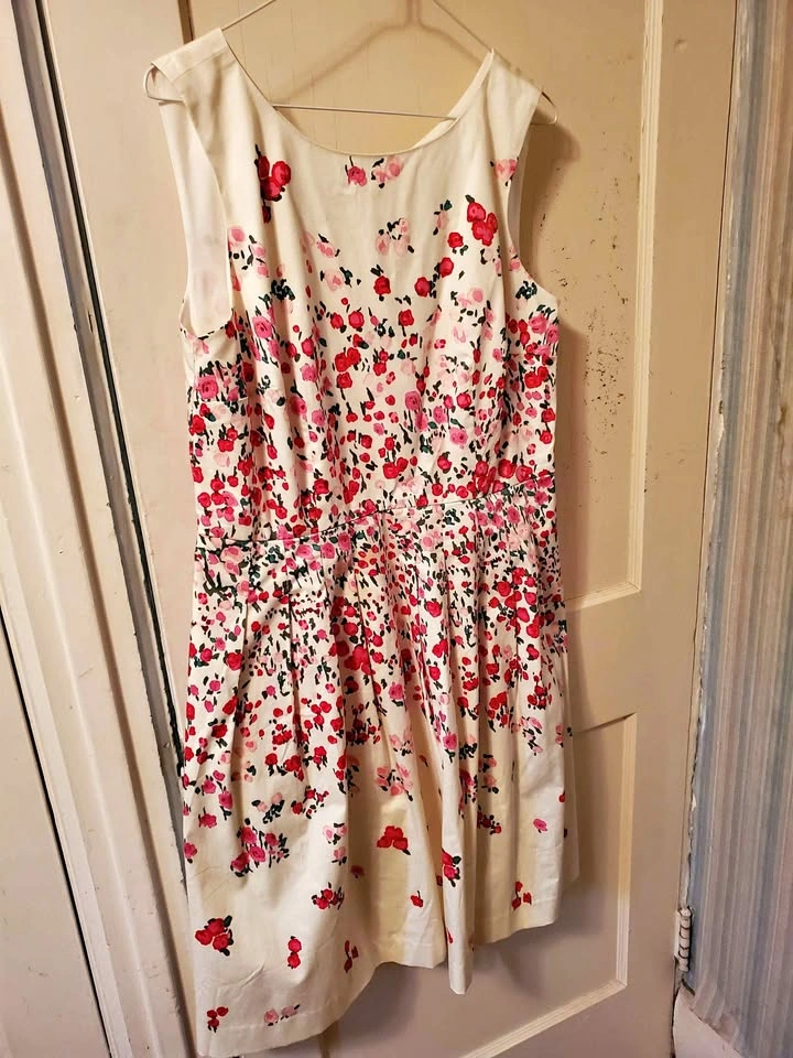 Talbots dress and cardigan