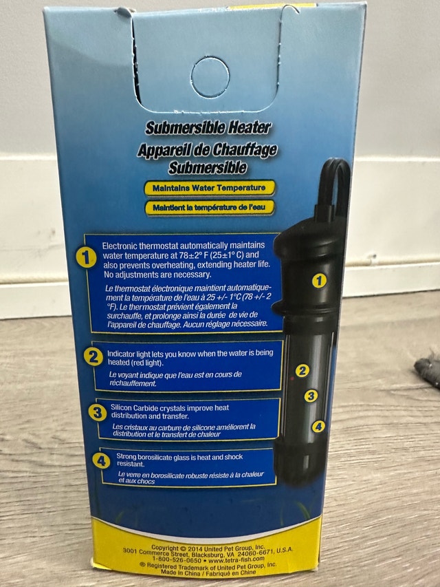 Tetra Fish Tank Heater 30-60 Gallon - photo 2
