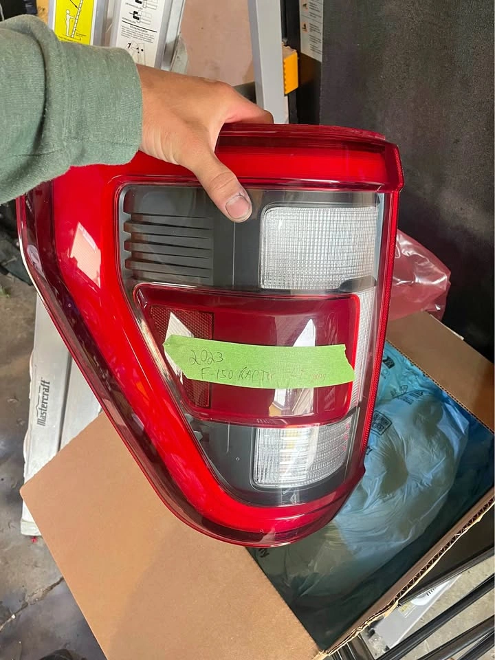2023 Ford Raptor drivers tail lamp