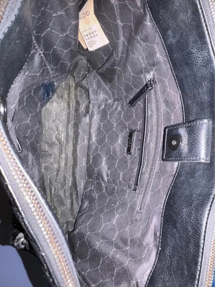 Aldo Black Quilted Tote Bag - photo 2