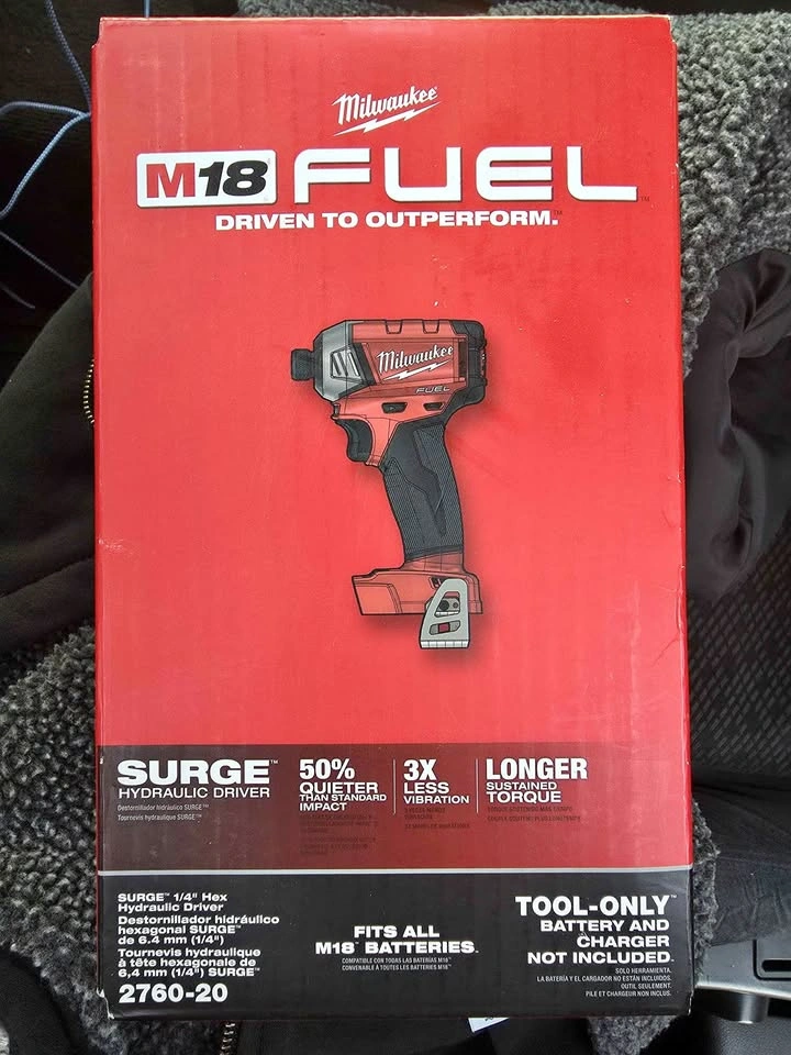 Milwaukee M18 Surge impact drill