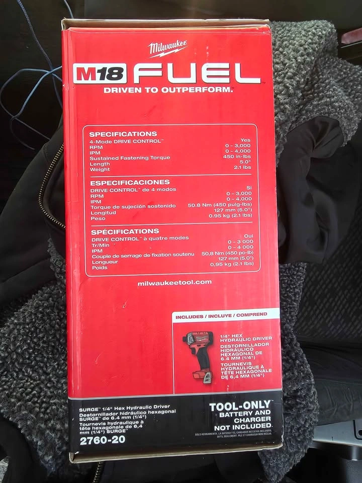 Milwaukee M18 Surge impact drill - photo 2