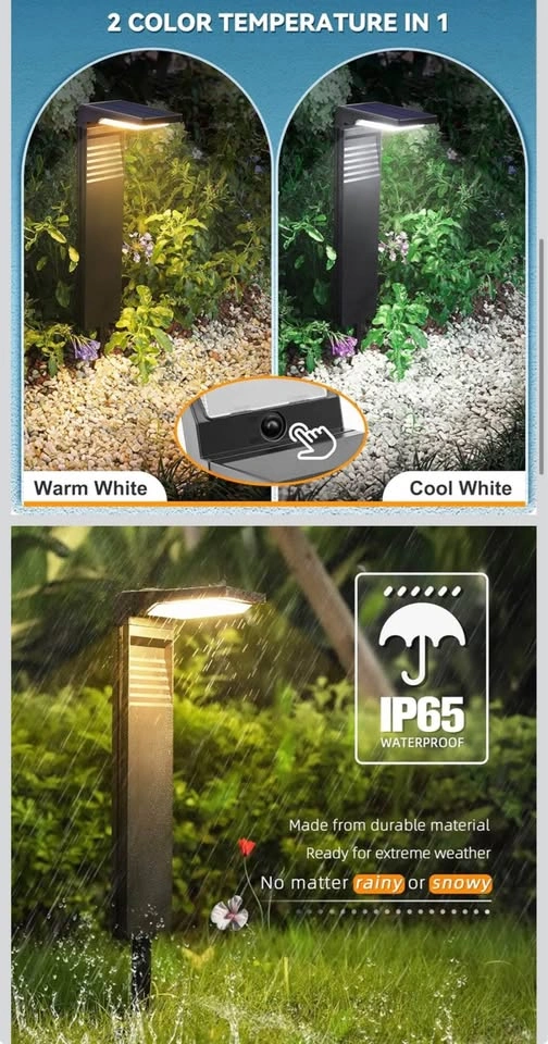 Solar Pathway Light 100 Lumens (3 pack) - photo 2