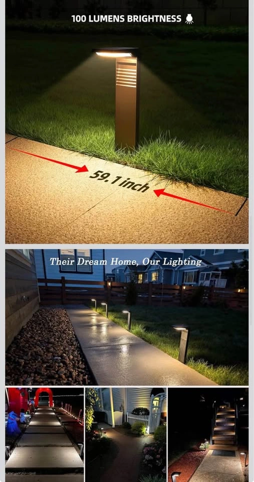 Solar Pathway Light 100 Lumens (3 pack) - photo 3