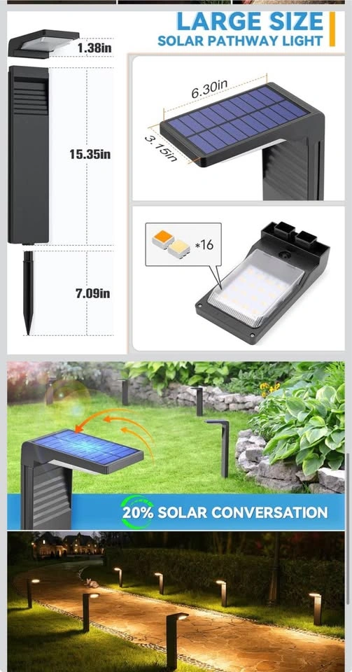 Solar Pathway Light 100 Lumens (3 pack) - photo 4