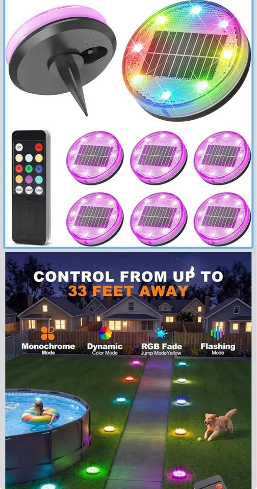 Volisun Solar Ground Lights - brand new - photo 2