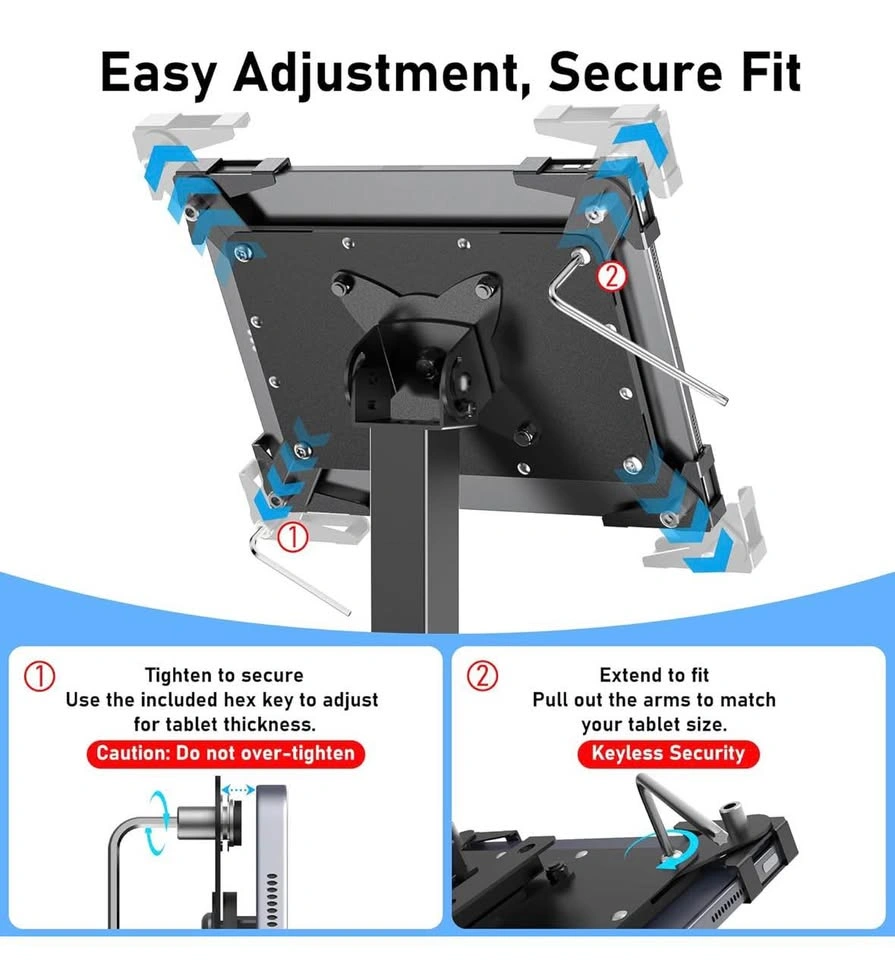 Universal Adjustable Tablet POS Stand - photo 4