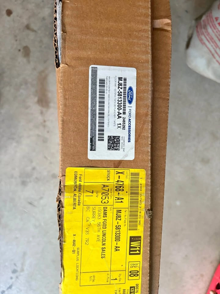 Brand new mustang Mach E floor mats