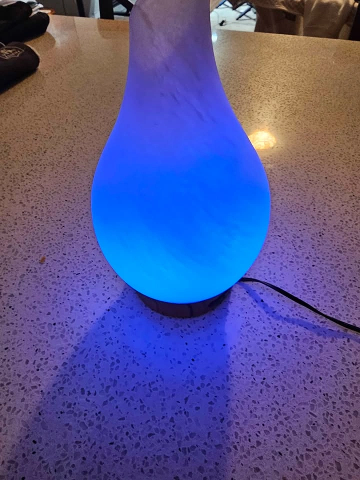 Frosted Glass Ultrasonic Essential Oil Diffuser - photo 2