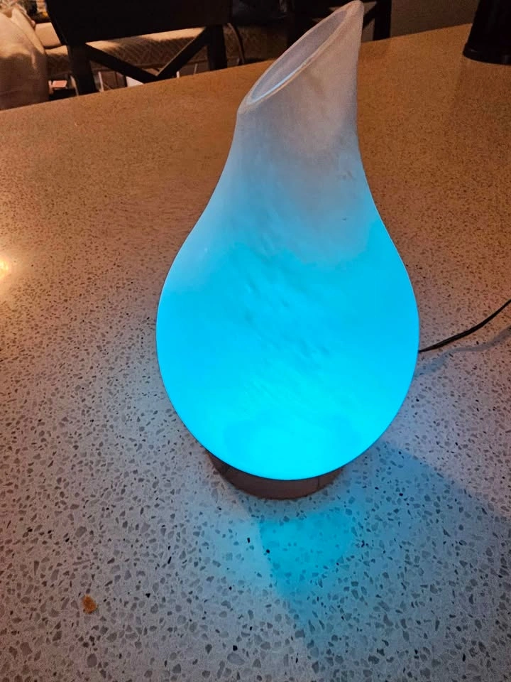 Frosted Glass Ultrasonic Essential Oil Diffuser - photo 3