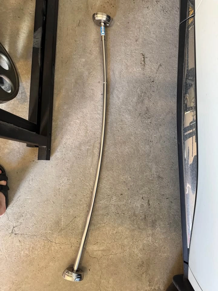 Zenna Home Adjustable Tension Mount Curved Shower Rod - photo 3
