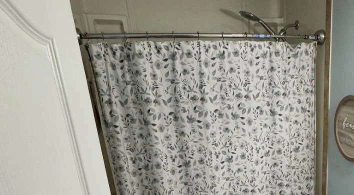 Zenna Home Adjustable Tension Mount Curved Shower Rod - photo 4