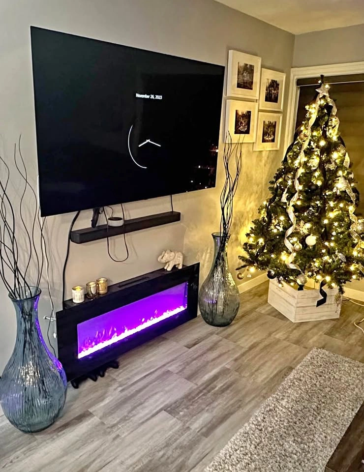WF-50FSB Electric Fireplace