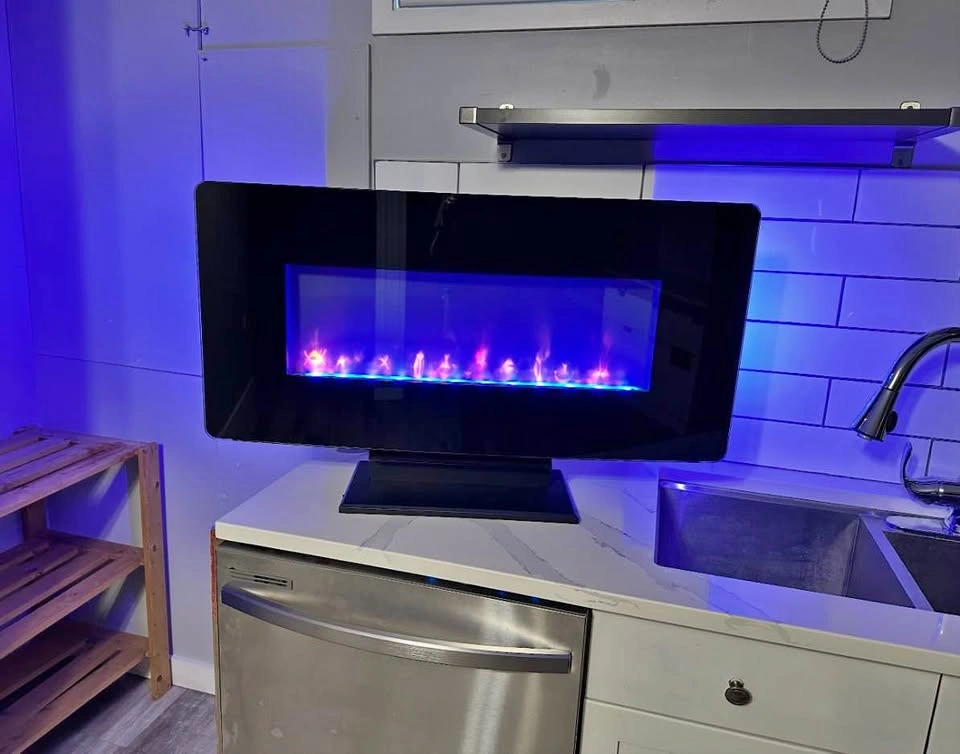 Greenway MHC35BL Electric Fireplace
