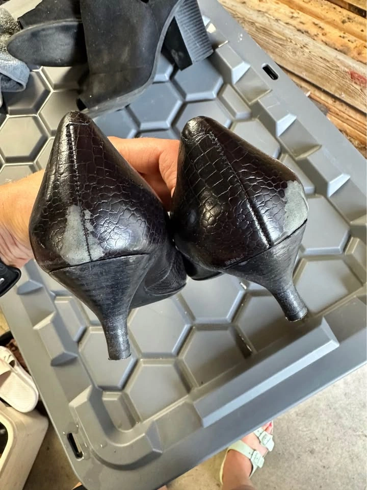 Ladies Nine West pointed kitten heel size 10 - photo 3