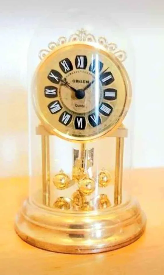 1970's West German Gruen Dome Clock thumbnail