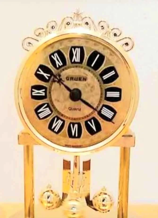 1970's West German Gruen Dome Clock image indicator(4)