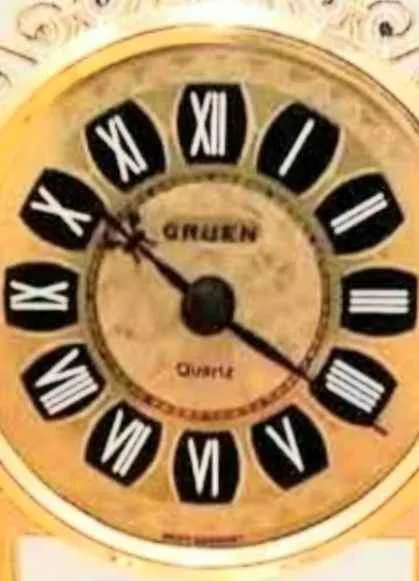 1970's West German Gruen Dome Clock image indicator(5)