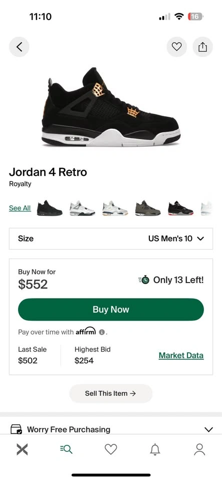 Air Jordan 4 Royalty - photo 5