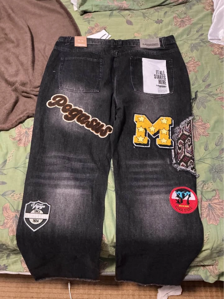 Voyage Studio Patchwork Denim Jeans - photo 2