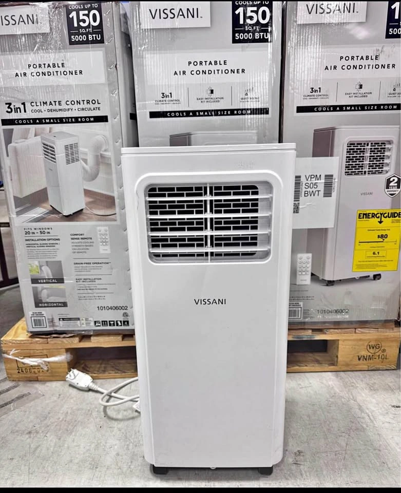 Vissani 8,500 BTU Portable Air Conditioner