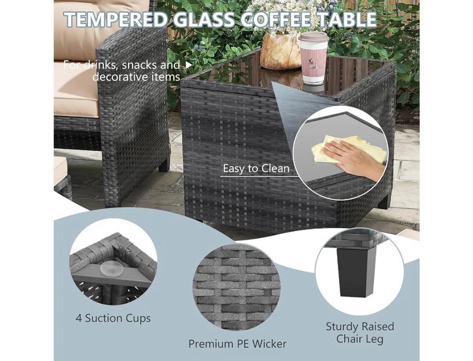 5 Pieces Patio Furniture Set - photo 4