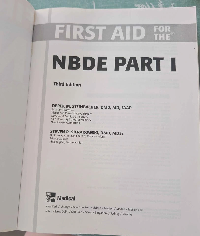 First Aid for the NBDE Part 1 - photo 2