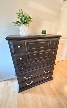 MCM Solid Wood Dresser - Fully Refinished!