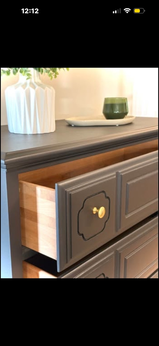 MCM Solid Wood Dresser - Fully Refinished! - photo 2