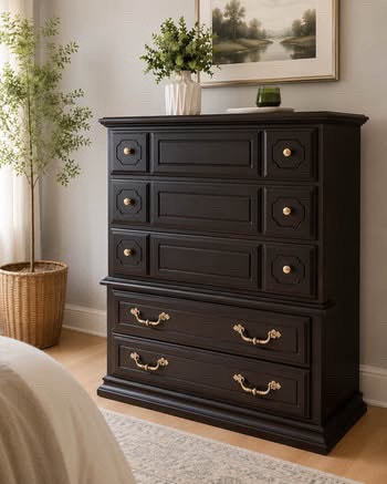 MCM Solid Wood Dresser - Fully Refinished! - photo 5