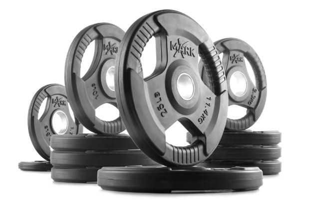 Marcy All-in-One Gym Cage + Weight Plates (115 lb Set) - photo 4