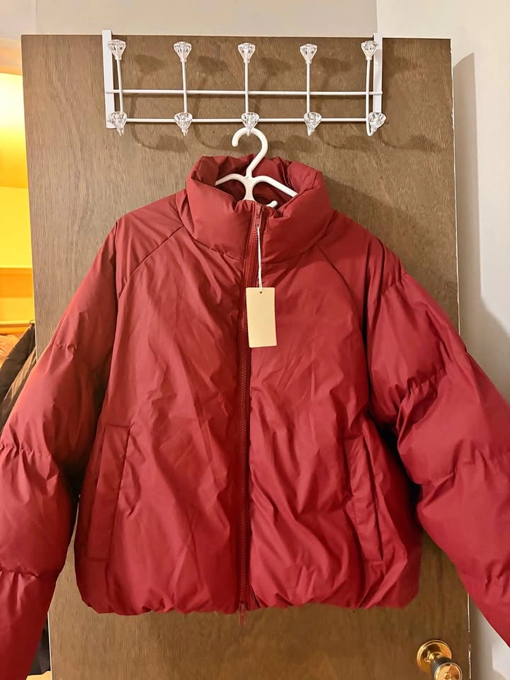 Casual Puffer Jacket with drawstrings