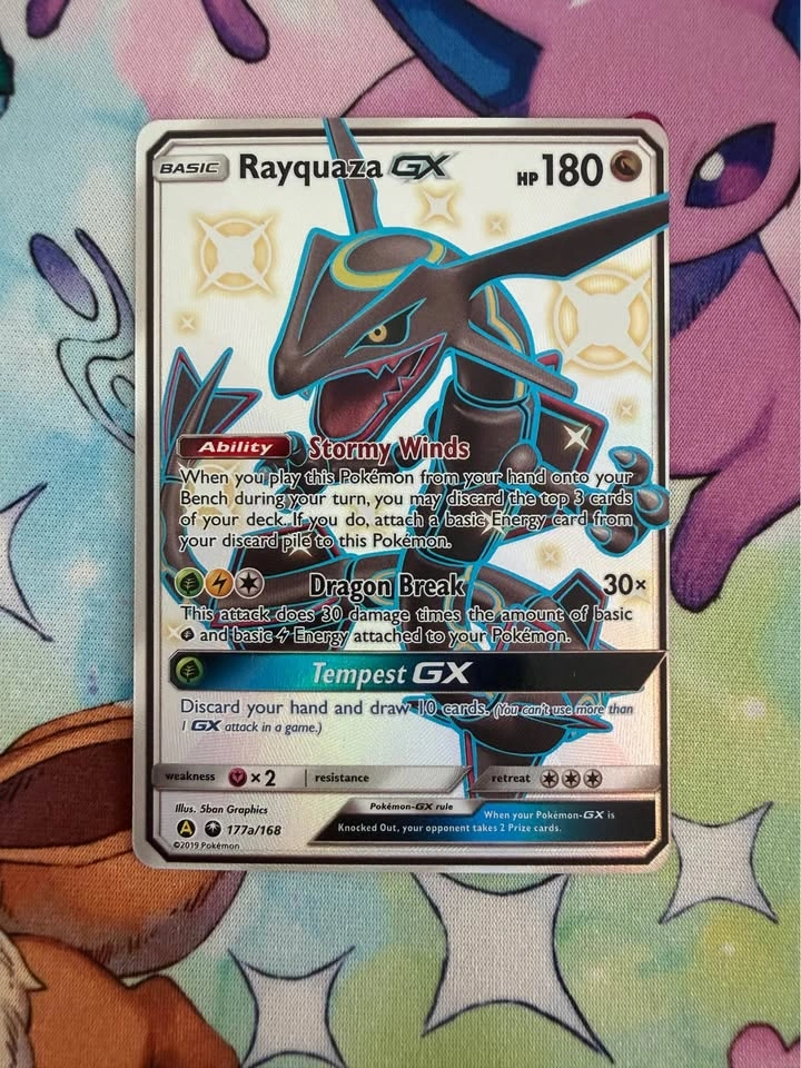 Rayquaza SM promo 117a/168
