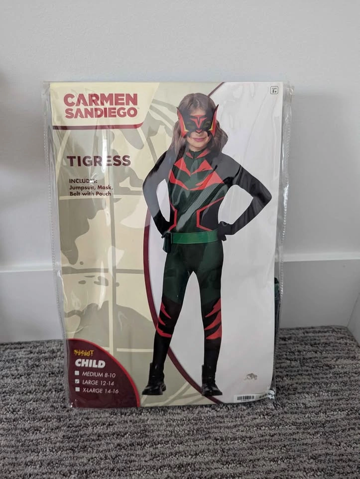 Carmen Sandiego - Tigress Spirit Halloween Costume