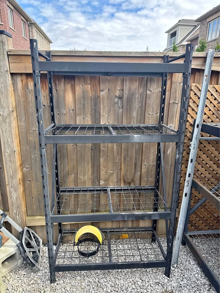 Husky garage shelving unit