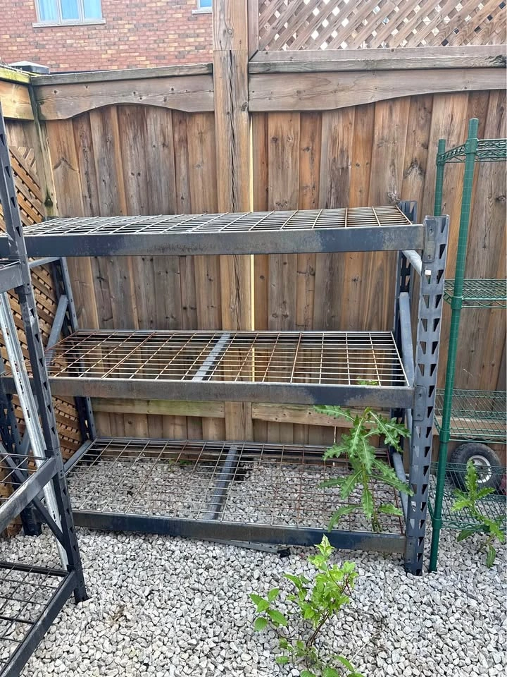Husky garage shelving unit
