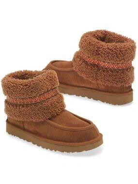 UGG MINI BRAID HARDWOOD BOOTS - photo 2